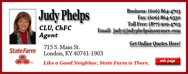 Judy Phelps State Farm Insurance London KY